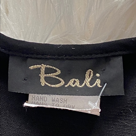 1990s Neon Abstract Graphic Ruched Top with Ruffles - Picture 6 of 6